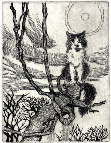 Mittens Print